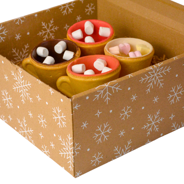 Jadalna filiżanka z marshmallow 4 szt.