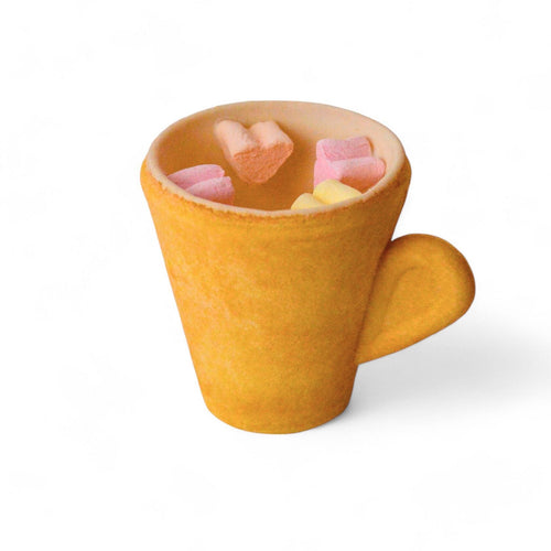 Jadalne Filiżanki z marshmallow. Biała czekolada