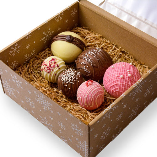 Zestaw czekoladowe bombeczki MINI+ MAX